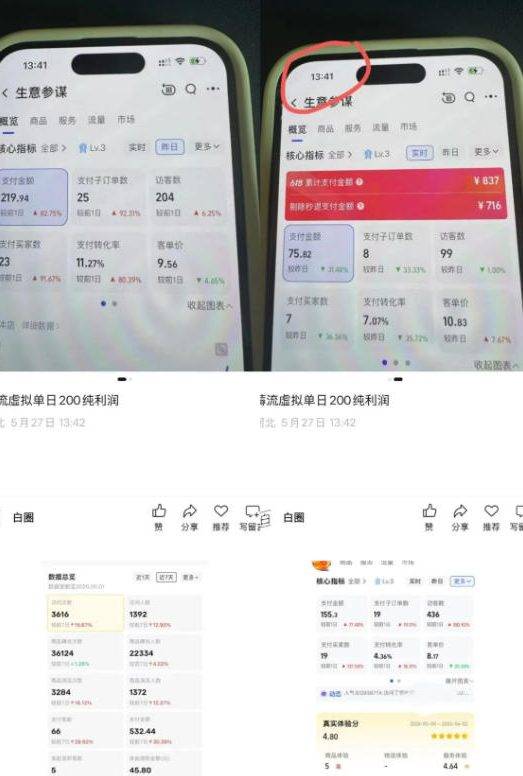 薅流虚拟2.0陪跑课，0成本AI流程化操作，淘宝 闲鱼同步玩法，上一次货两个平台有收益，单店每天200纯利润